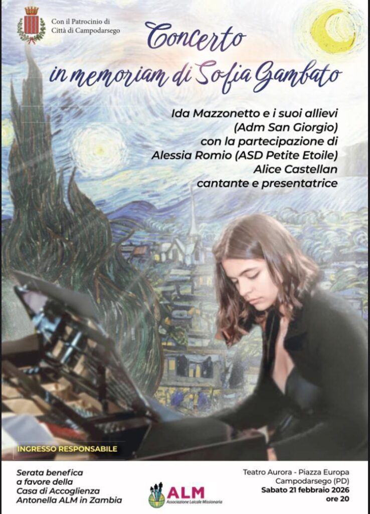 Locandina Concerto per Sofia 2026
